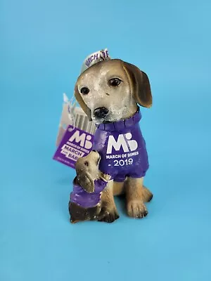 Buy March Of Dimes Ornament Dog And Puppy 4  Purple Shirts 2019 Awareness • 7.39£