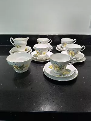 Buy Royal Stuart Fine Bone China Tea Set 19 Piece Floral Design • 26.99£
