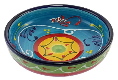 Buy Tapas Bowl Dish 16 Cm X 5 Cm Traditional Handmade Spanish Ceramic Pottery     • 12.99£