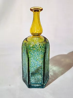 Buy Kosta Boda ARTIST COLLECTION Bertil Vallien ANTIKVA Green/Yellow Vase/Bottle • 45.99£