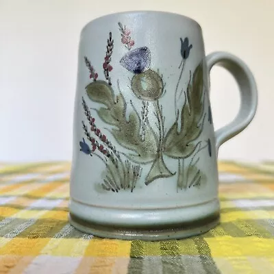 Buy Vintage Buchan Pottery Thistleware Mug Tankard Scotland Thistle • 13£
