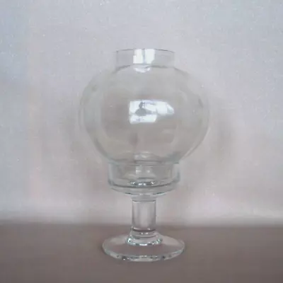 Buy Dartington Crystal Victoria Lamp Candle Holder. Ripple. Vintage. Frank Thrower • 12.50£