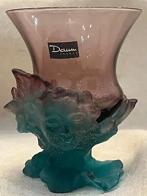 Buy Daum Glass Bacchus Pate De Verre Glass / Vase • 284.51£