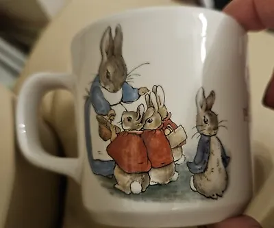 Buy Peter Rabbit Nursery Ware By Wedgewood Cup 1982 • 7£
