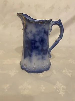 Buy Rare Alfred Meakin Blue And White Pitcher/jug Staffordshire China. • 39.99£