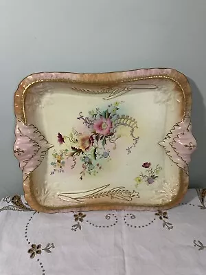 Buy Vintage Antique Carlton Ware Arvista Serving Dish Early 1900s Floral • 15.99£