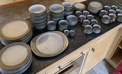 Buy Purbeck Pottery Studland Dinner Set X 70 Pieces • 100£