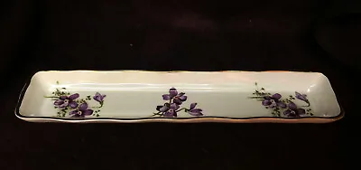 Buy Vintage HAMMERSLEY Victorian Violets England Bone China Trinket Tray  • 9.47£