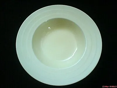 Buy GRINDLEY 10 Inch Cream With Raised Rim Bands To Rimmed Bowl X1 C1936-54 (4 Ava) • 8.99£