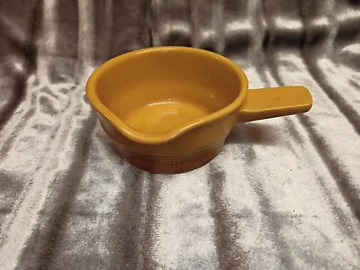Buy Stoneware Purbeck Studio Pottery Pasta, Soup Lug Pouring Bowl Toast Pattern • 3.99£
