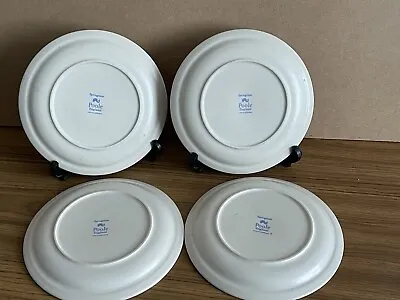 Buy 4 X Poole Pottery SPRINGTIME Tea Side Plates 17cm Preowned Very Good Condition • 13.44£