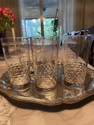 Buy Baccarat Ecailles & Filets Vintage Highball Glasses -Set Of 6 Condition New • 666.53£