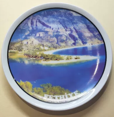 Buy * Rare * TURKISH KUTAHYA PLATE Depicting City Of FETHIYE (collectable) 17cm Dia • 12.50£
