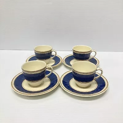 Buy 4 Melrose Grindley England Expresso Cup And Saucers • 21.99£