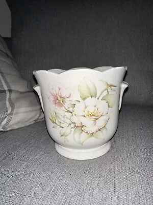 Buy Vintage St Michael Floral Pattern Plant Pot • 5£