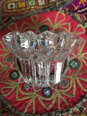 Buy Cut Glass Candle Holder • 4£