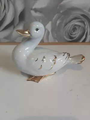 Buy Capodimonte Vintage Porcelain Figurine Of A Duck Swarovski Eyes  • 19.99£