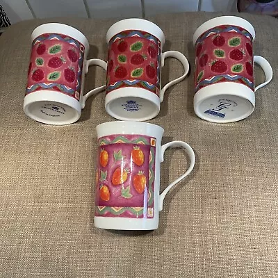 Buy Crown Trent Set Of 4 Fine Bone China Mugs London Herb And Spice Company • 15£