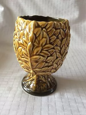 Buy Rare Sylvac Vintage Privet 3845 Goblet Style Vase ~ 16.5cm Tall • 18£