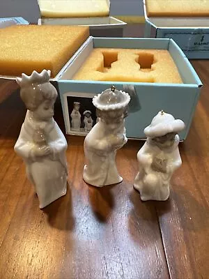 Buy Lladro Porcelain Mini Reyes 5729 Ornaments Nativity Original Box • 62.59£