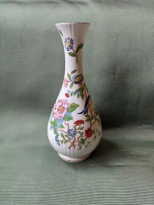 Buy Vintage Aynsley England Pembroke Fine Bone China Bud Vase 19cm • 9.99£