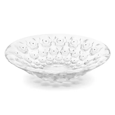 Buy Lalique Crystal Anemones Bowl Clear Enamel #10519300 Brand Nib Large Save$ F/sh • 1,660.26£