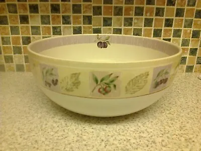 Buy Marks & Spencer M&s Wild Fruits Large Round Table Centre Fruit Bowl Serving Dish • 5.99£