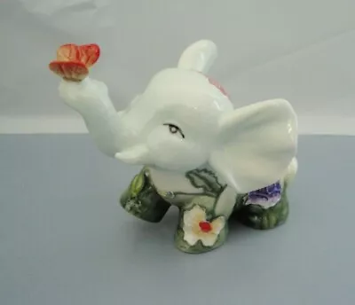 Buy Old Tupton Ware Elephant & Bird Flower And Garden Figurine * New In Box * • 27.81£