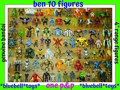 Buy Ben 10 Ben Ten Action Figures 4  Range 100+ Bandai Genuine Figures  One P&P _H • 9.99£