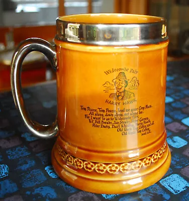 Buy Vintage Lord Nelson Pottery Widecombe Fair Harry Hawk Tankard • 10£