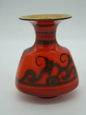 Buy Gouda Tlkio Bright Red Dutch 1960s Vase • 30£