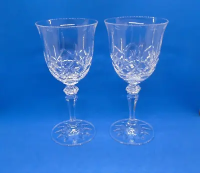 Buy Set Of 2 Galway Longford Water Goblets, Signed • 16.09£