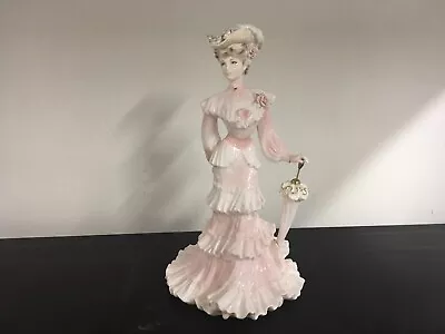 Buy Coalport Figurines Limited Edition LADY ALICE At The Royal Garden Party 1992. • 69£