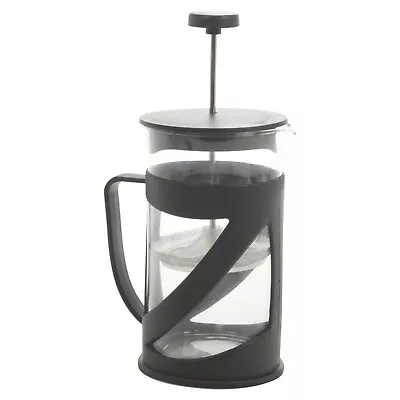 Buy 600ml Black Glass French Press Kitchen Coffee Maker Cafetiere Plunger Reusable • 8.49£