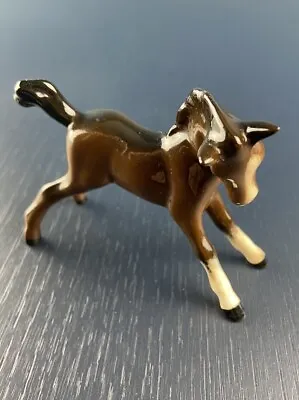 Buy Royal Doulton Small Brown Glossy Foal Figurine Horse Ornament Animal Vintage • 12.99£