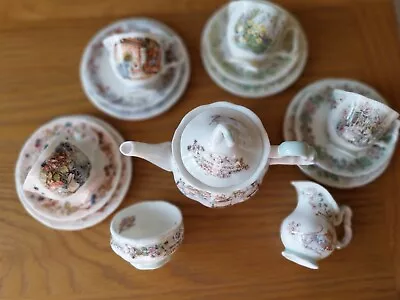 Buy Brambly Hedge Royal Doulton Bone China Miniature 15-Piece Tea Set • 110£