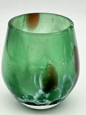 Buy Langham Glass Vase Signed • 14£