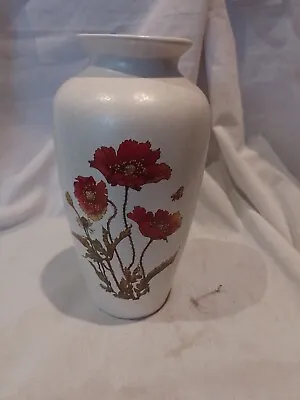 Buy Poole Pottery Pearlescent Lustre Poppy Vase In Excellent Condition  • 9.99£