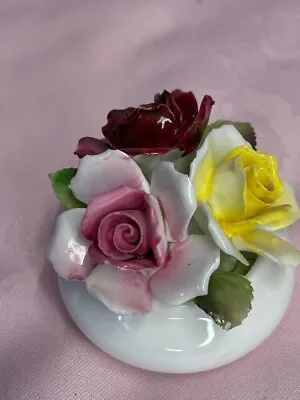 Buy Royal Doulton English Bone China Flower Basket Porcelian Floral Posy Gift✅ 1063 • 17.99£