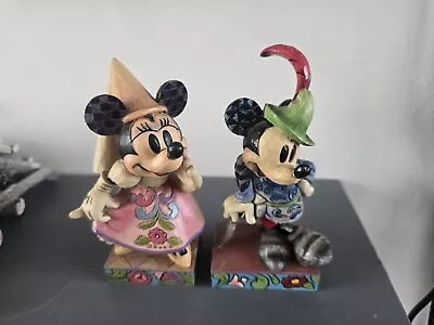 Buy Disney Traditions Mickey & Minnie  Sew Brave, Demure & Sweet • 21£