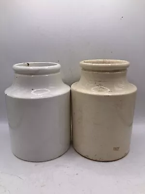 Buy 2 Old Stoneware Jars • 12£