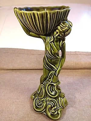 Buy Vintage Art Nouveau Lady Figure Ceramic,Royal Sussex,Gordon Bradley Ornament • 17.50£