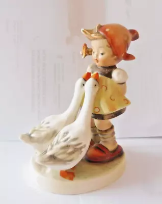 Buy Vintage Retired German Hummel Figurine # 47  Goose Girl Tmk-3 Mark Post 1957 • 17£
