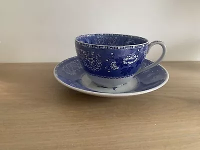 Buy Spode Blue Room Collection Georgian Series  Rome   Breakfast Cup & Saucer • 5£