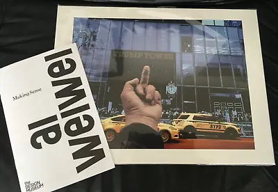 Buy Ai Weiwei Print:  Trump Tower Study Of Perspective PLUS Exhibition Booklet • 44.99£