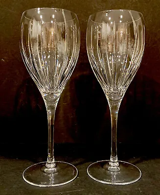 Buy Pair Of Wedgewood Crystal Wine Glasses Marked • 44.39£