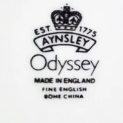 Buy ODYSSEY By Aynsley Rim Soup Bowl 8  NEW NEVER USED Made In England • 47.41£