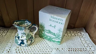 Buy Vintage & Boxed Masons Ironstone  Chartreuse  11cm Hydra Jug -  New Old Stock  • 12£