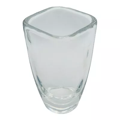 Buy Orrefors Nils Landberg Glass Squared Vase MCM SIGNED • 47.99£