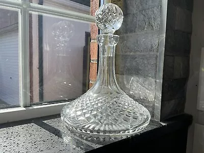 Buy Stunning Waterford Crystal Alana Cut Glass 24.5 Cms Ships Decanter  Unsigned • 19.99£